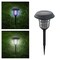 Solar Powered Bug Zapper Led Light Uv Outdoor Garden Pathway Stake Fixture